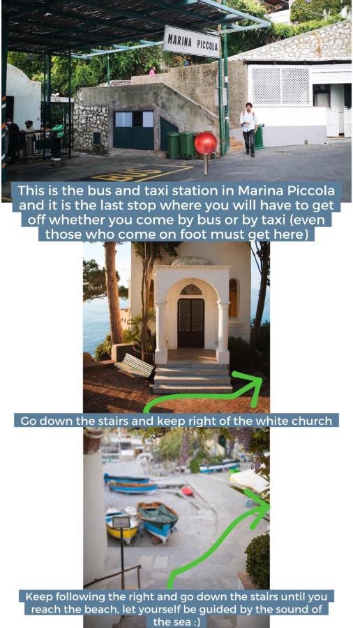 Capri Magic House On The Beach Exterior foto